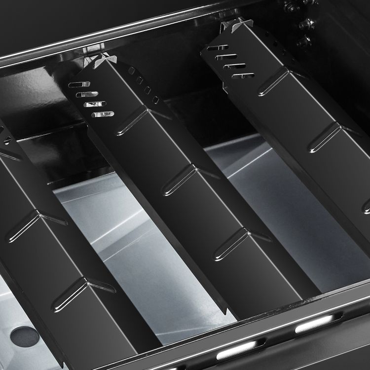 Parrilla a Gas 5 Quemadores + Quemador Lateral Black Premier Dyna-Glo